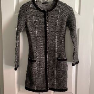 XS Sisley sweater coat